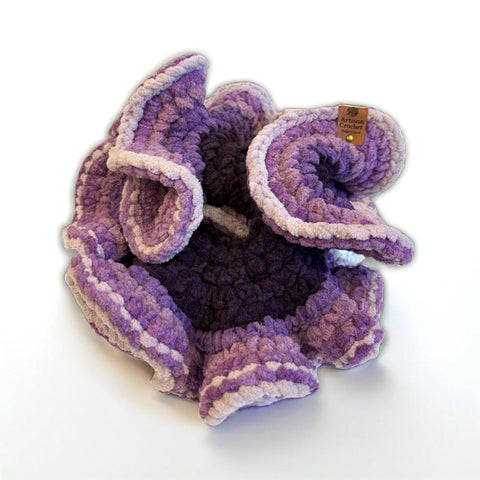 Large Multicolor Plush Fidget Coral