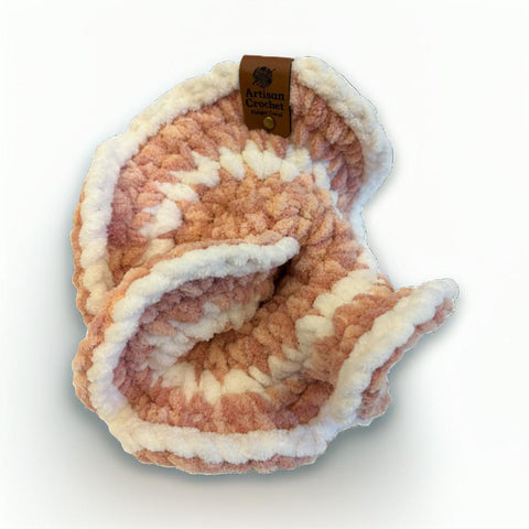 Small Heathered Plush Fidget Coral