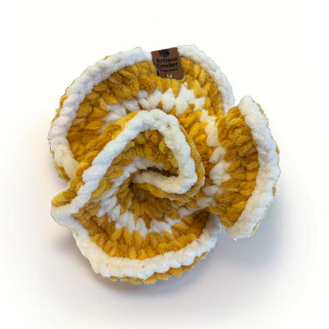 Small Heathered Plush Fidget Coral