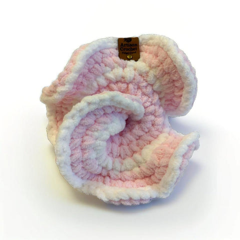 Small Pastel Plush Fidget Coral