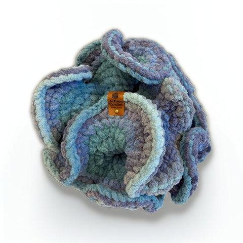 Large Multicolor Plush Fidget Coral